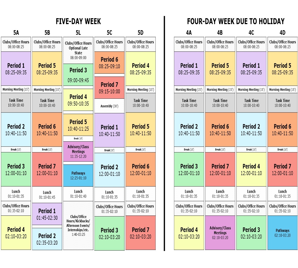 Wellington School’s 2025-2026 Upper School 5/4 Schedule highlights increased learning time, flexibility with LEAP Days, well-being support, and a balance of tradition and innovation.